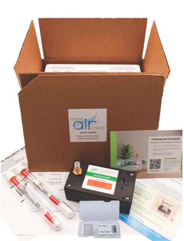 Surface Dust, VOCs, Mold, and Formaldehyde